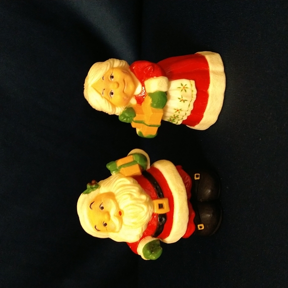 Hallmark Other - Vintage Hallmark Santa Clause and Mrs Clause Salt and Pepper Shakers